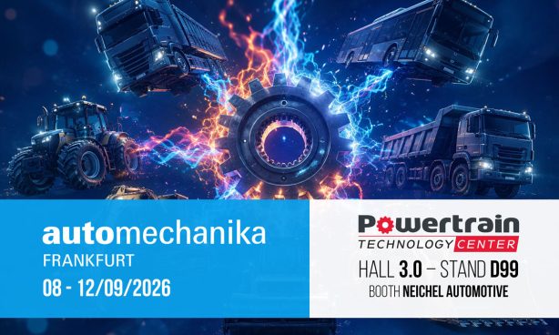 Powertrain Technology Center au salon Automechanika Frankfurt 2026 – Hall 3.0, Stand D99